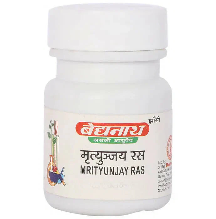 Baidyanath (Jhansi) Mrityunjay Ras Tablets: A Classical Ayurvedic Herbo-Mineral Formulation