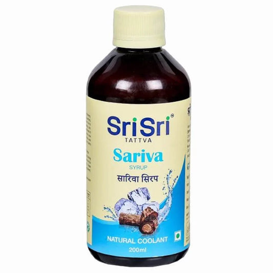 Sri Sri Tattva Sariva Syrup 200 ml: Traditional Ayurvedic Cooling & Wellness Support