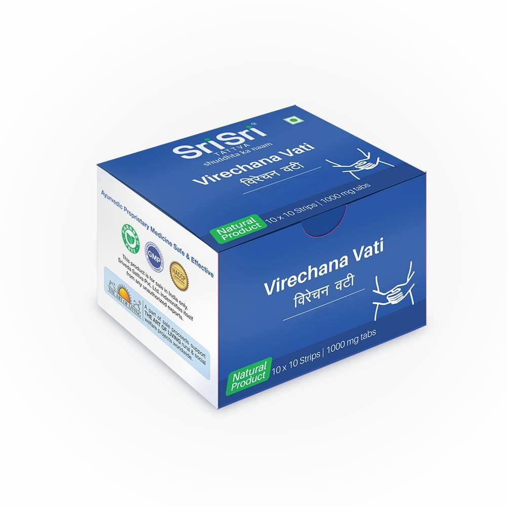 Sri Sri Tattva Virechana Vati: Ayurvedic Support for Constipation & Digestive Wellness