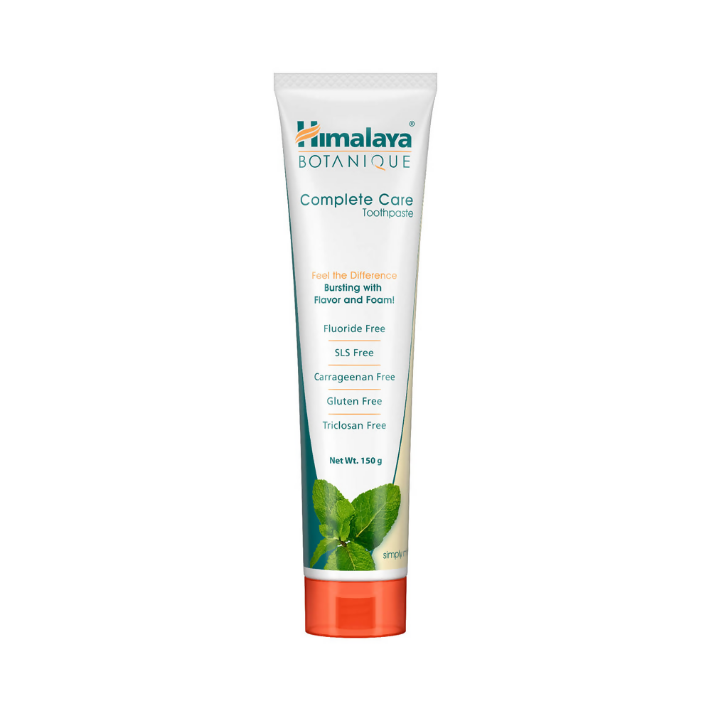 Himalaya Botanique Complete Care Toothpaste Simply Mint: Herbal Daily Oral Care for a Fresh, Clean Smile