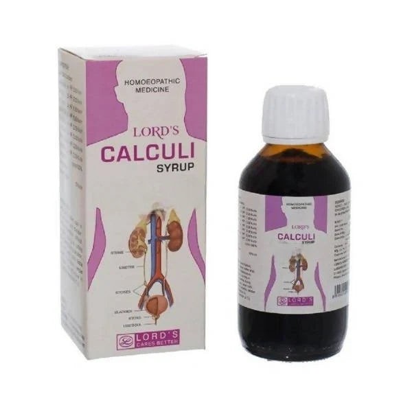 Lord’s Homeopathy Calculi Syrup: Traditional Homeopathic Support for Renal Calculi & Urinary Discomfort