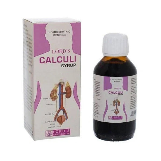 Lord’s Homeopathy Calculi Syrup: Traditional Homeopathic Support for Renal Calculi & Urinary Discomfort