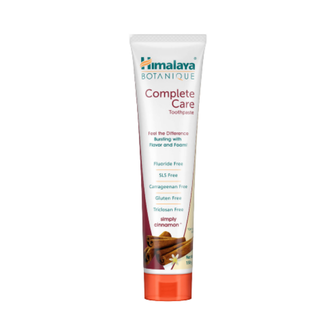 Himalaya Botanique Complete Care Toothpaste Simply Cinnamon: Herbal Daily Oral Care for a Fresh Smile