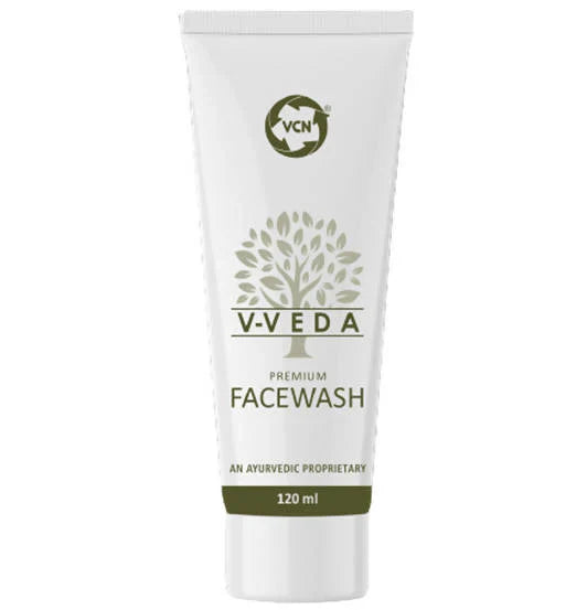 VCN V-Veda Premium Face Wash: Deep Cleansing Formula for Fresh, Healthy-Looking Skin