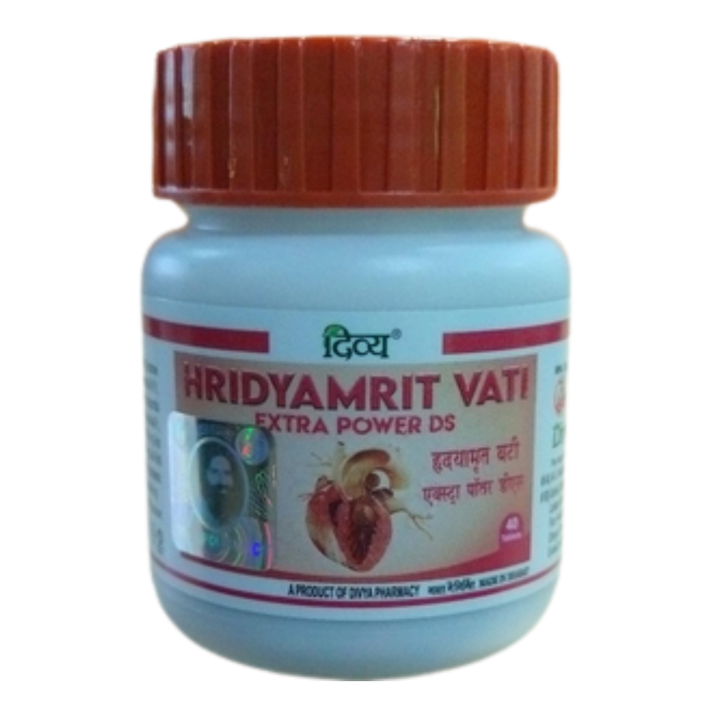 Patanjali Divya Hridyamrit Vati Extra Power: Traditional Ayurvedic Heart Wellness Support