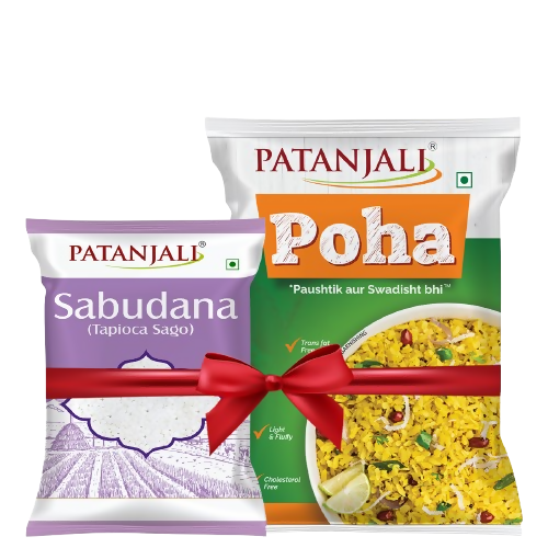 Patanjali Sabudana Poha Combo: Two Versatile Indian Staples for Everyday Meals