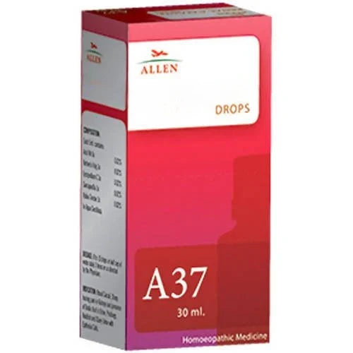 Allen Homeopathy A37 Drops: Traditional Homeopathic Support for Kidney Stones & Urinary Health