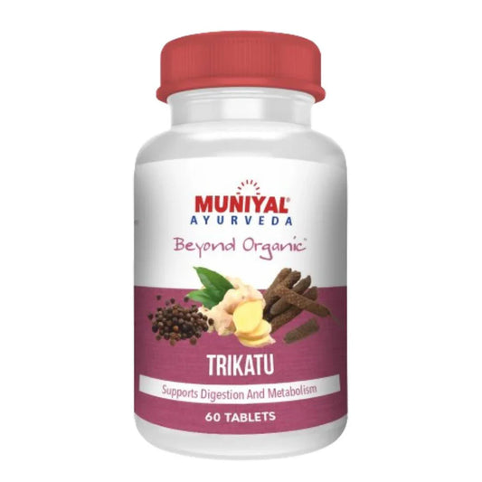 Muniyal Trikatu Tablets: The Three Pungent Spices That Kindle Digestive Fire — The 3,000-Year Ayurvedic Gateway Formula for Weak Digestion, Weak Metabolism, and Sluggish Agni