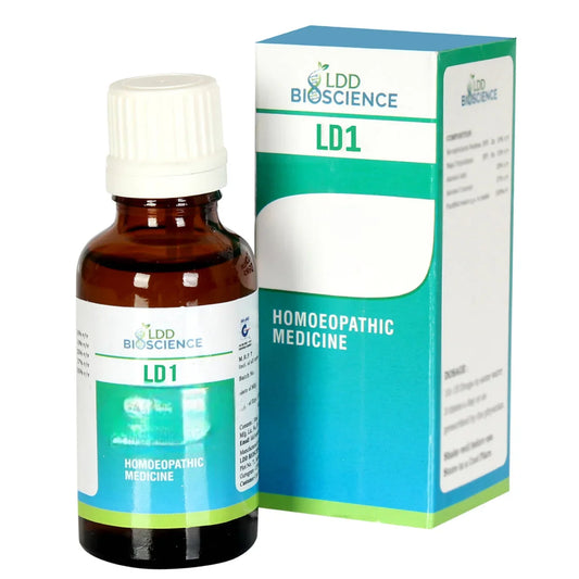 LDD Bioscience Homeopathy LD1 Drops: Uses, Ingredients, Dosage & Benefits