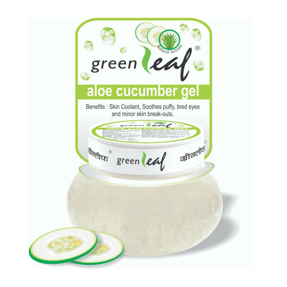 Green Leaf Aloe Cucumber Gel: The Ultimate Cooling Moisturizer for Fresh, Hydrated & Healthy Skin