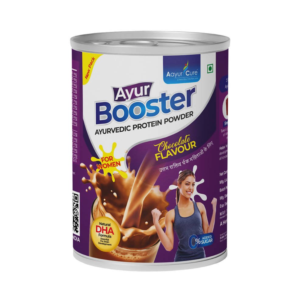 Aayur Cure Ayur Booster Protein Powder for Women: Nutrition & Wellness Support