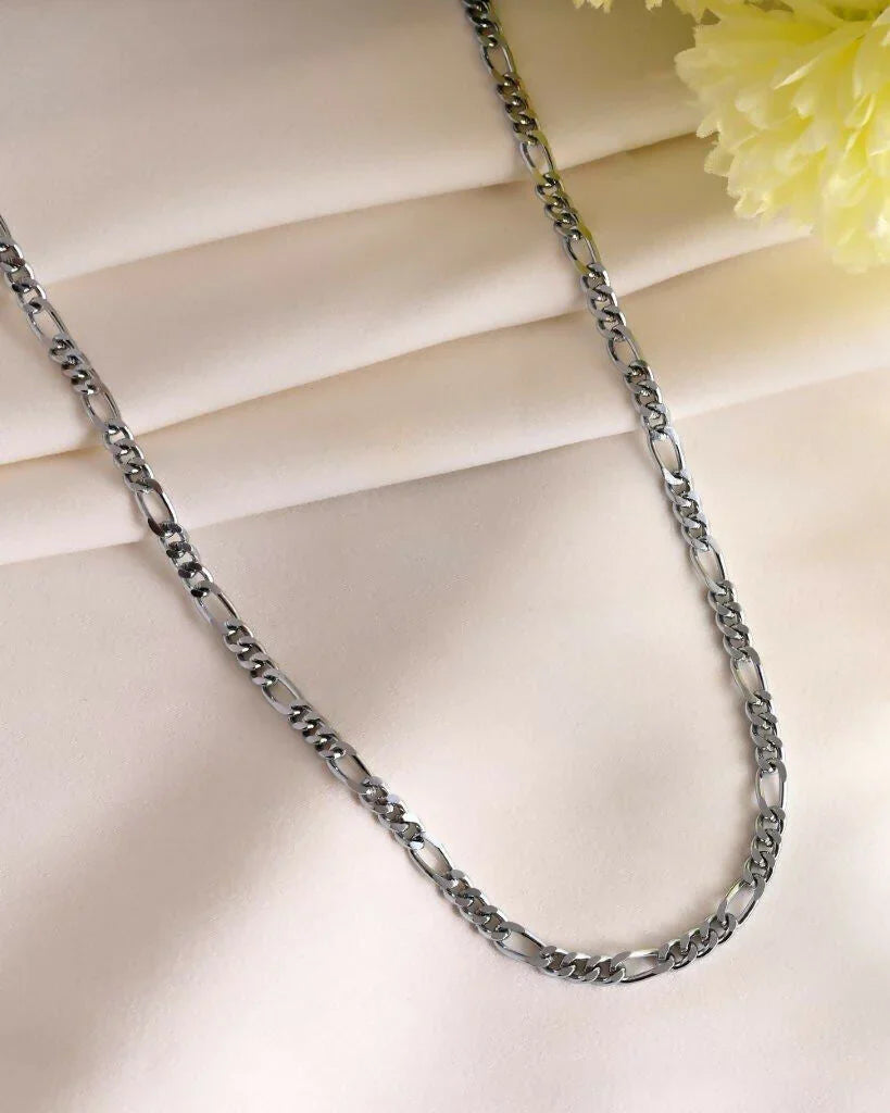 VOJ Silver Plated Cuban Link Chain: The Bold Stainless Steel Statement Piece From India's Fast-Growing Men's Fashion Jewellery Market