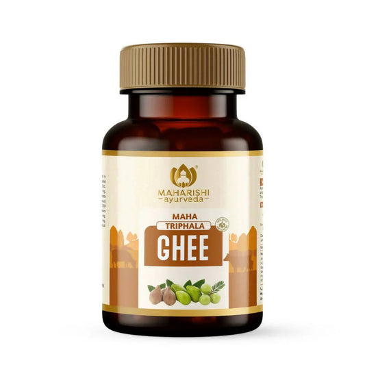 Maharishi Ayurveda Maha Triphala Ghee: The Premium Ayurvedic Medicated Ghee (Ghrita) with Triphala (Haritaki, Bibhitaki, Amalaki/Tri-Fruit Blend) + Pure Cow Ghee that Supports Eye Health & Vision