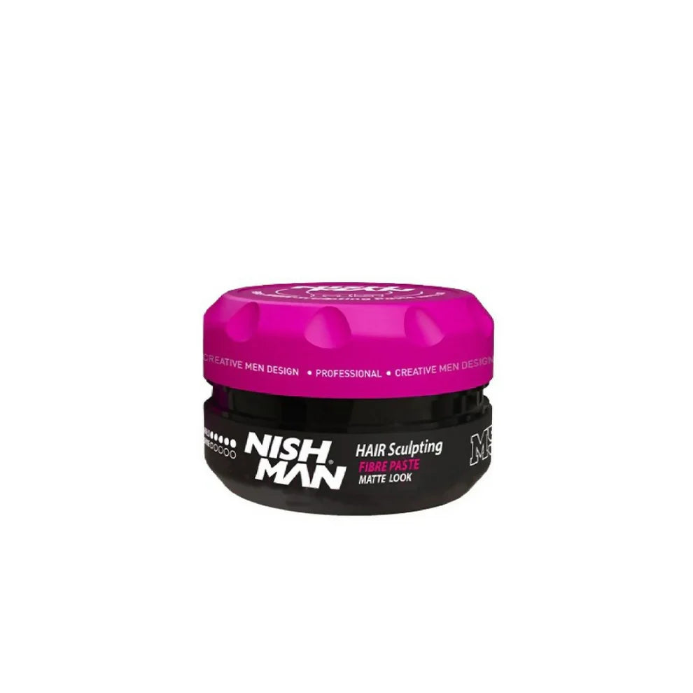 Nishman M5 Fibre Hair Sculpting Matte Look Wax: The Ultimate All-Day Ultra Strong Hold for Modern Textured Hairstyles in India