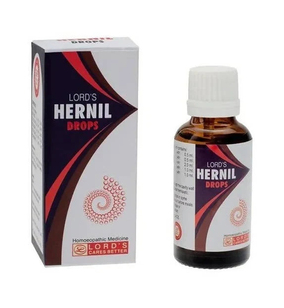 Lord’s Hernil Drops: Homeopathic Support for Hernia-Related Symptoms