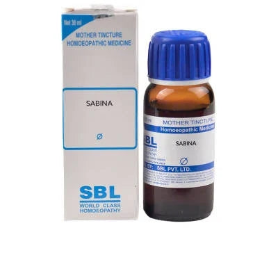 SBL Homeopathy Sabina Mother Tincture Q – Complete Product Guide