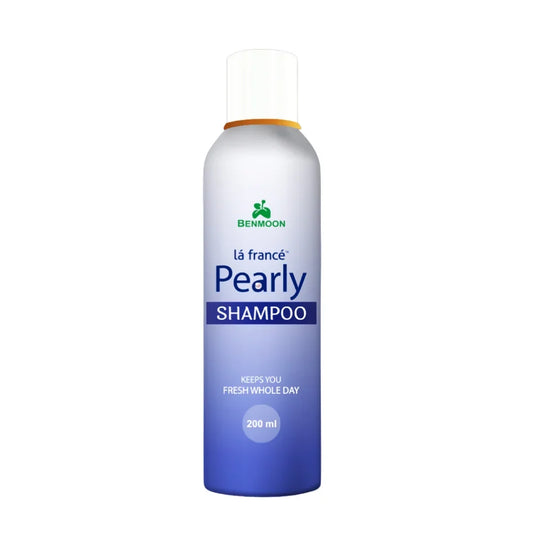 Benmoon Ayurveda La France Pearly Shampoo: Herbal Cleansing for Smooth, Fresh & Shiny Hair