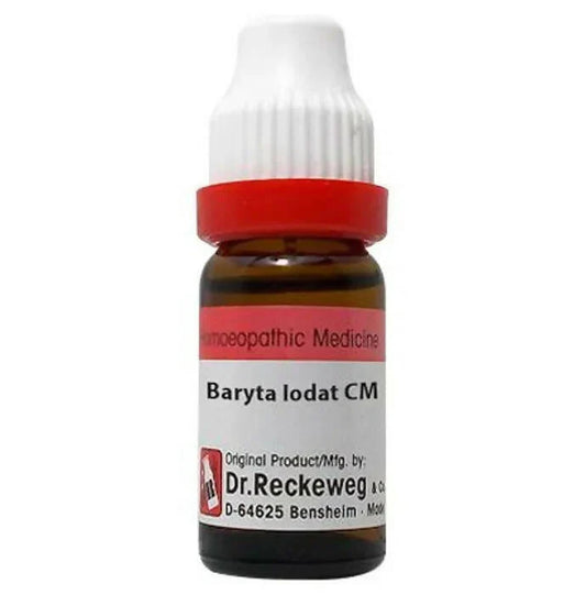 Dr. Reckeweg Baryta Iodat Dilution: The Ultimate Homeopathic Liquid Formulation with Barium & Iodine for Tumors, Quinsy, Indurated/Hard Glands, Malnourished Children Who Don't Grow, Thyroid Hyperactivity with Shaking/Trembling/Protruding Eye Balls.