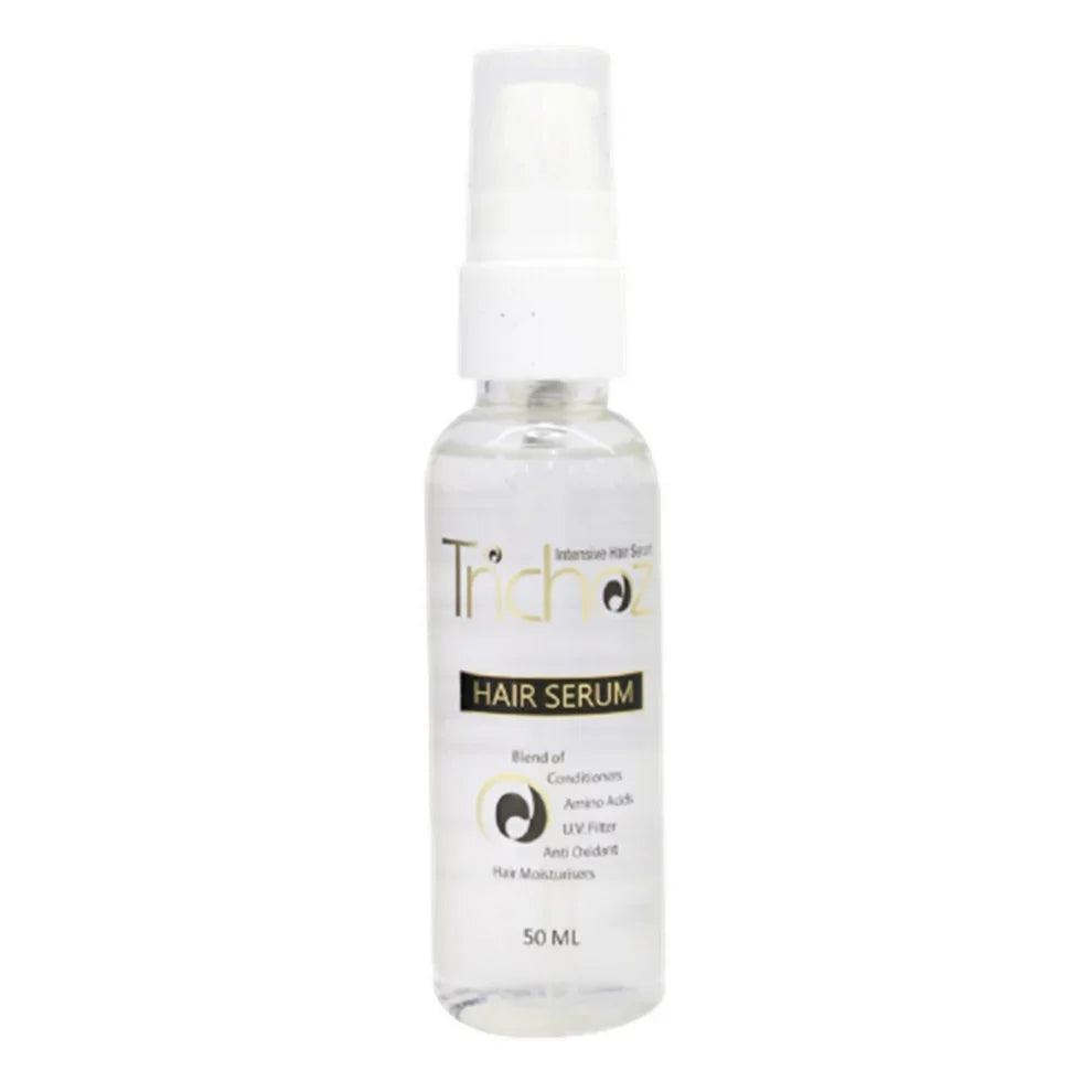 Trichoz Hair Serum – Lightweight Anti-Frizz Hair Serum for Smooth, Shiny & Manageable Hair