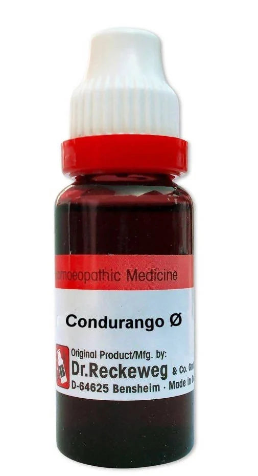 Dr. Reckeweg Condurango Mother Tincture Q – Premium German Homeopathic Mother Tincture for Individualized Homeopathic Care