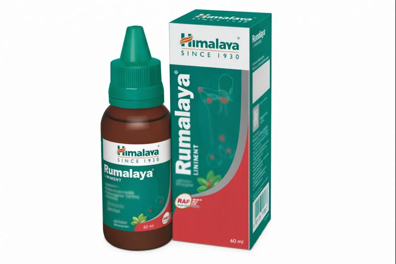 Himalaya Rumalaya Liniment 60 ml – Herbal Topical Care for Muscle & Joint Comfort