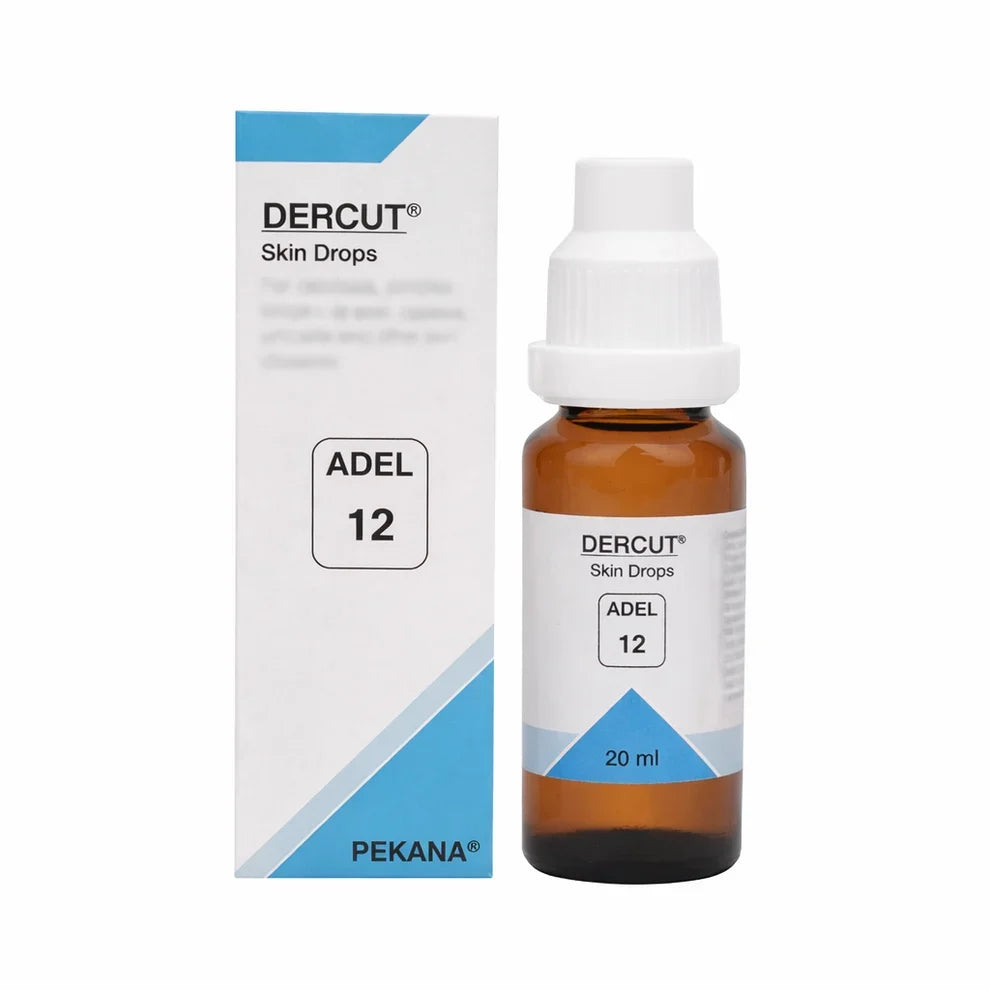 ADEL 12 Dercut Drops: A Complete Guide to Homeopathic Skin Support