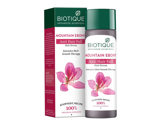 Biotique Bio Mountain Ebony Vitalizing Serum Benefits: Natural Hair Growth & Scalp Care Solution