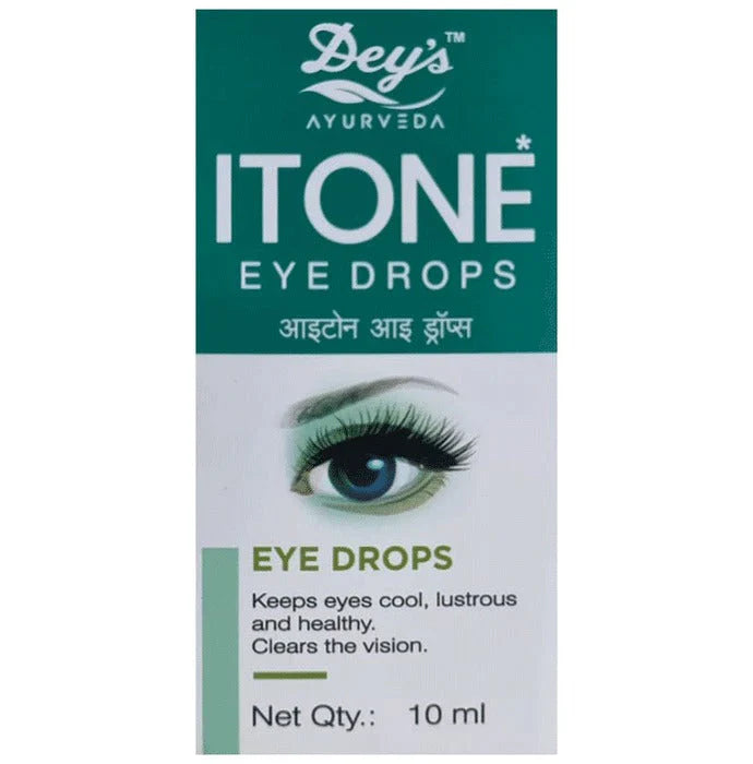Itone Herbal Eye Drops: The Potent Ayurvedic Polyherbal Eye Preparation Made from 20 Sacred Herbs (Neem, Tulsi, Turmeric, Bhringaraj, Punarnava, Haritaki, Honey, etc.)