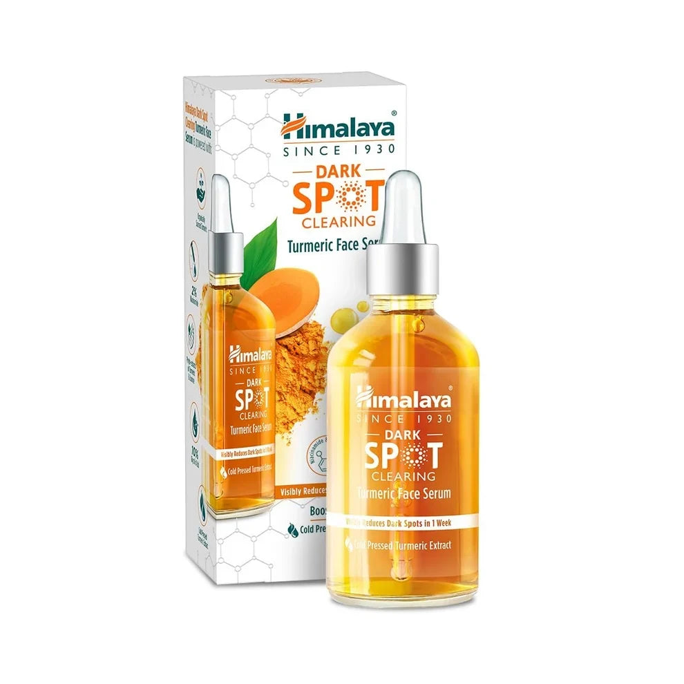 Himalaya Dark Spot Clearing Turmeric Face Serum – Brightening Serum for Dark Spots & Even-Looking Skin Tone