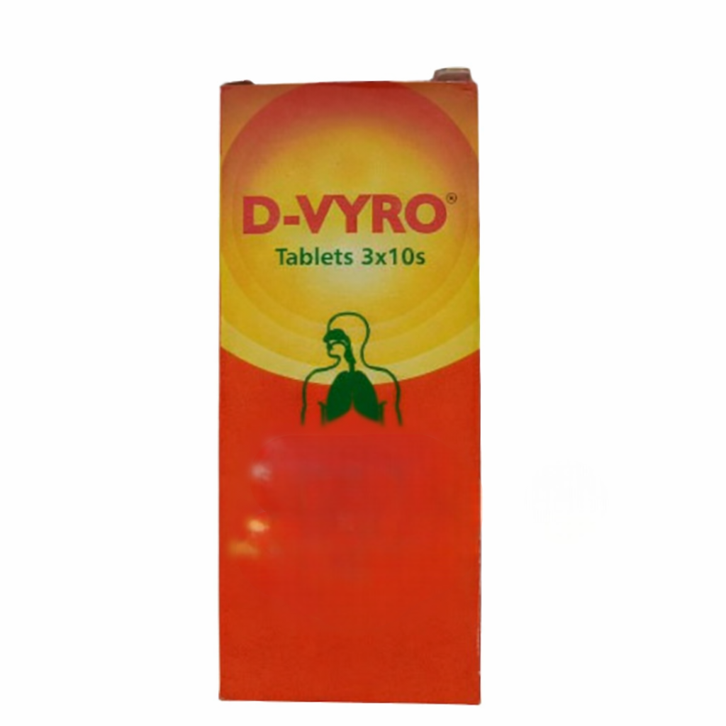 D-Vyro Tablets: Ayurvedic Support for Respiratory & Immune Wellness