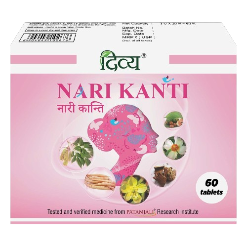 Patanjali Divya Nari Kanti Tablets: Ayurvedic Women's Wellness Support