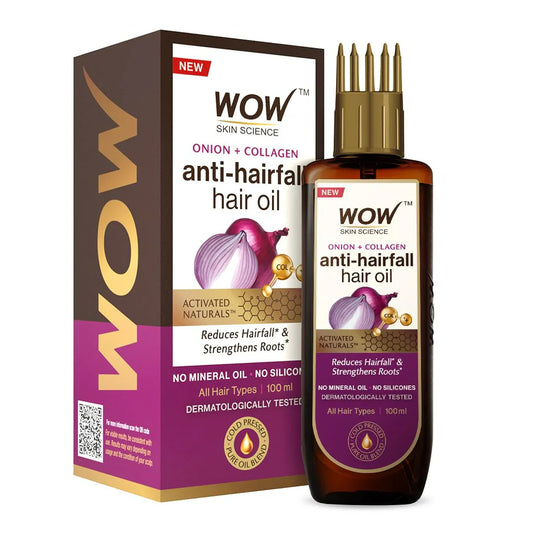 WOW Skin Science Onion & Collagen Anti-Hairfall Hair Oil: The Complete Guide to India's Best-Selling Hair Oil