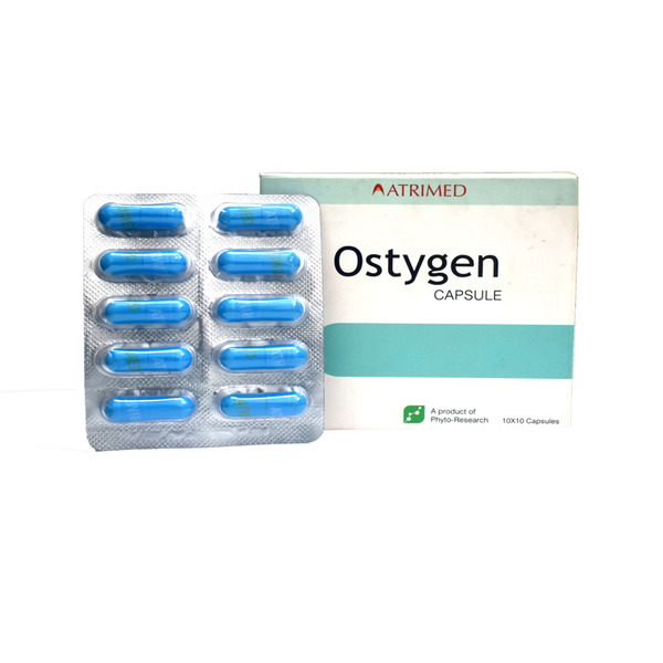 Atrimed Ayurvedic Ostygen Capsules: Traditional Ayurvedic Support for Bone Health