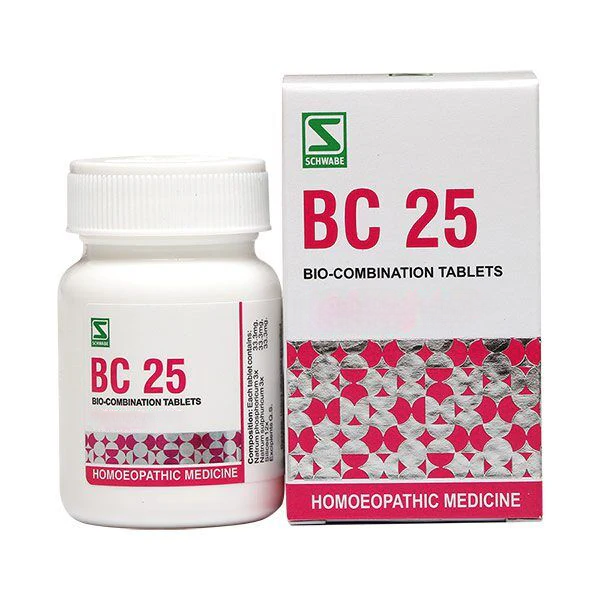 Dr. Willmar Schwabe Bio-Combination 25 (BC 25): Traditional Support for Digestive Wellness