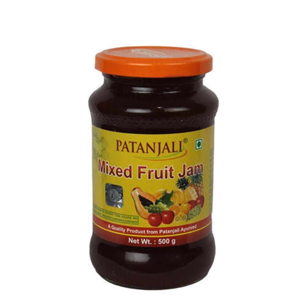 Patanjali Mixed Fruit Jam: A Fruity Spread for Breakfast, Snacks & Desserts