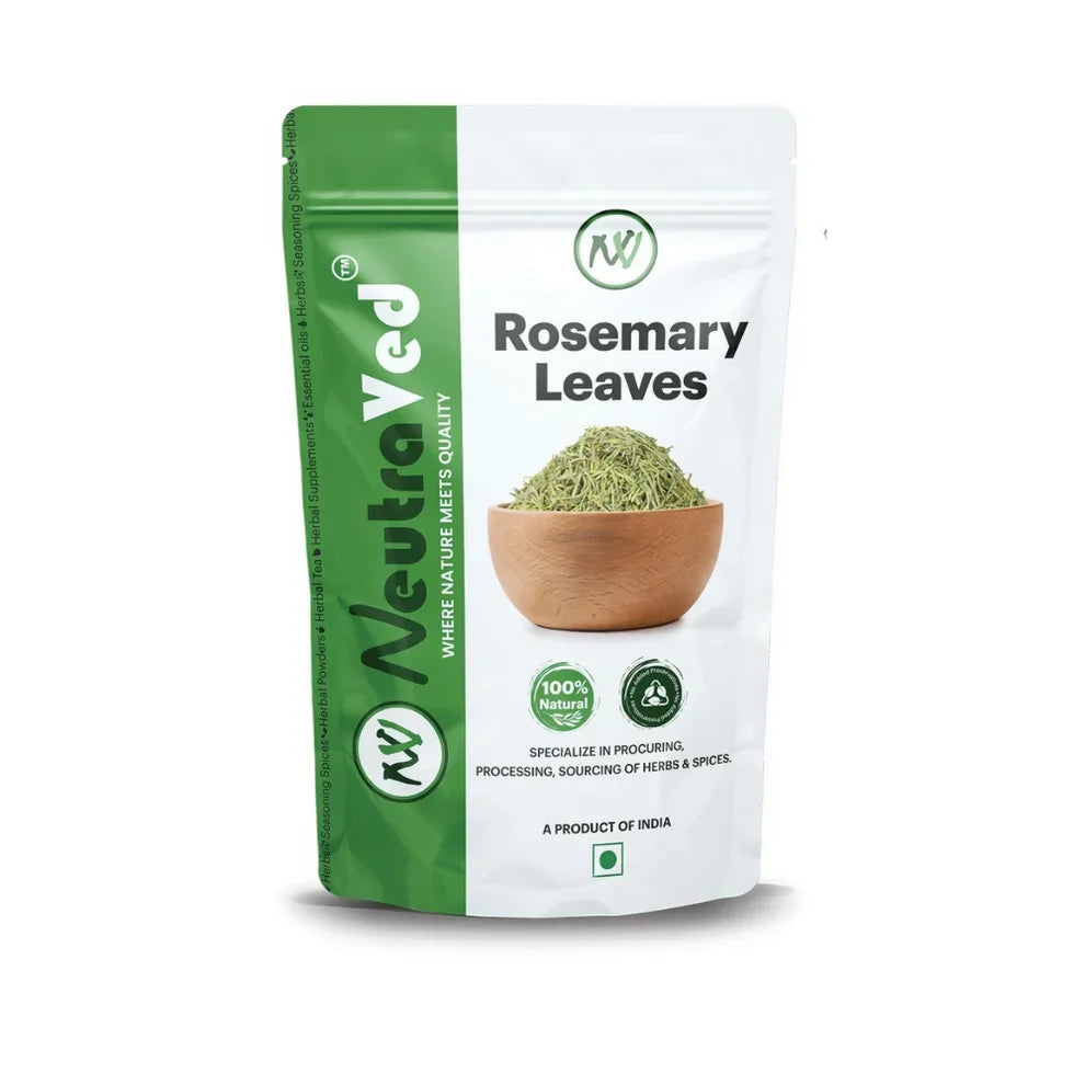 NeutraVed Rosemary Leaves for Hair Growth & Hair Fall Control – Natural Herbal Care for Healthier Hair