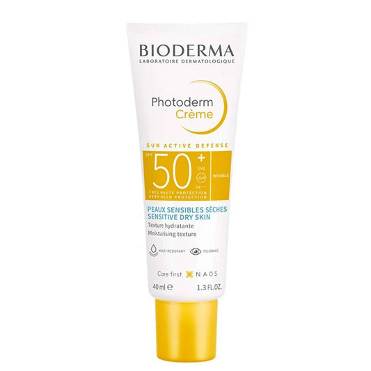 Bioderma Photoderm Crème SPF 50+: High-Protection Sunscreen for Normal to Dry Skin