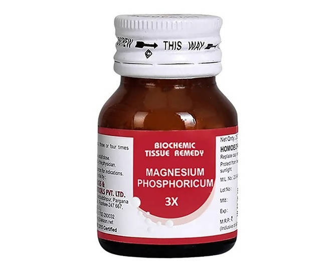 Bakson's Homeopathy Magnesium Phosphoricum Biochemic Tablets: A Traditional Biochemic Tissue Salt for Muscle & Nerve Wellness