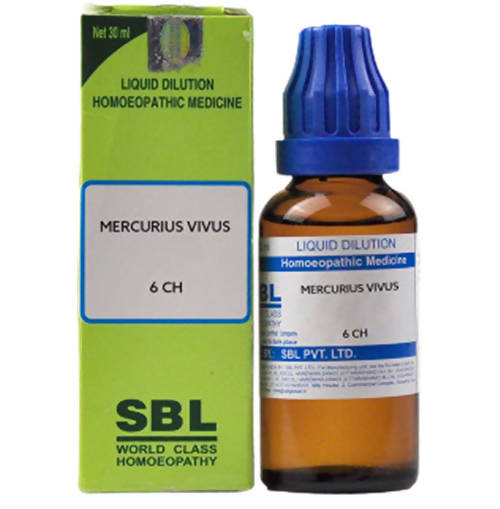 SBL Mercurius Vivus Dilution: Traditional Homeopathic Support for Oral, Throat & General Wellness