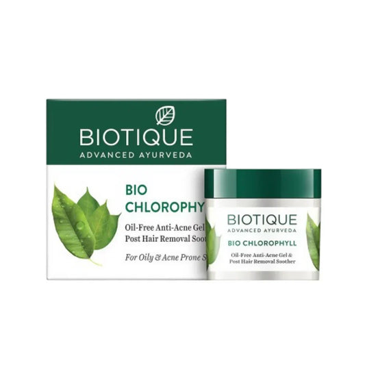 Biotique Bio Chlorophyll Oil-Free Anti-Acne Gel: Green Power for Clear, Poreless Skin