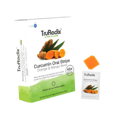 Truradix Curcumin Oral Strips: Why India's Golden Spice Has a Bioavailability Problem -- and How CurcuWin® Solves It