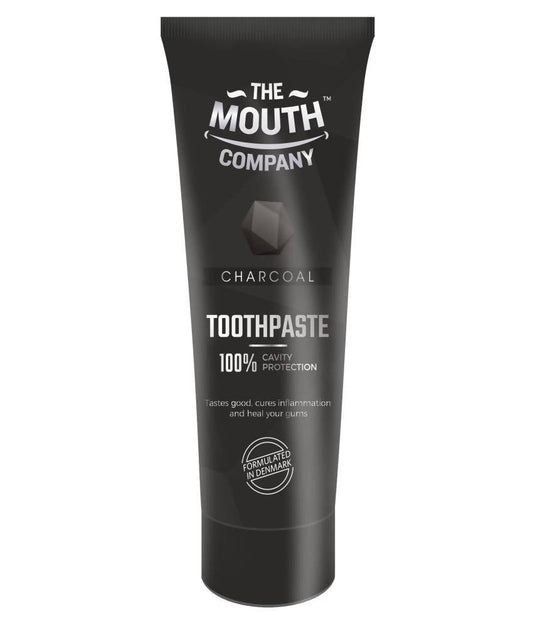 The Mouth Company Charcoal Toothpaste: Natural Whitening & Complete Oral Care for a Healthier Smile