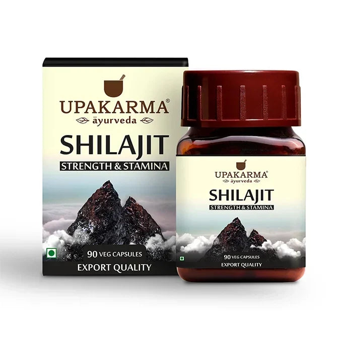 Upakarma Ayurveda SJ Capsules – Ayurvedic Herbal Support for Men's Vitality, Stamina & Daily Wellness