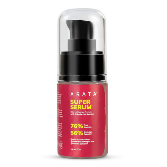 Arata Super Serum with JD Jojoba Hair Complex: Glossy, Smooth, Frizz-Free Hair Care