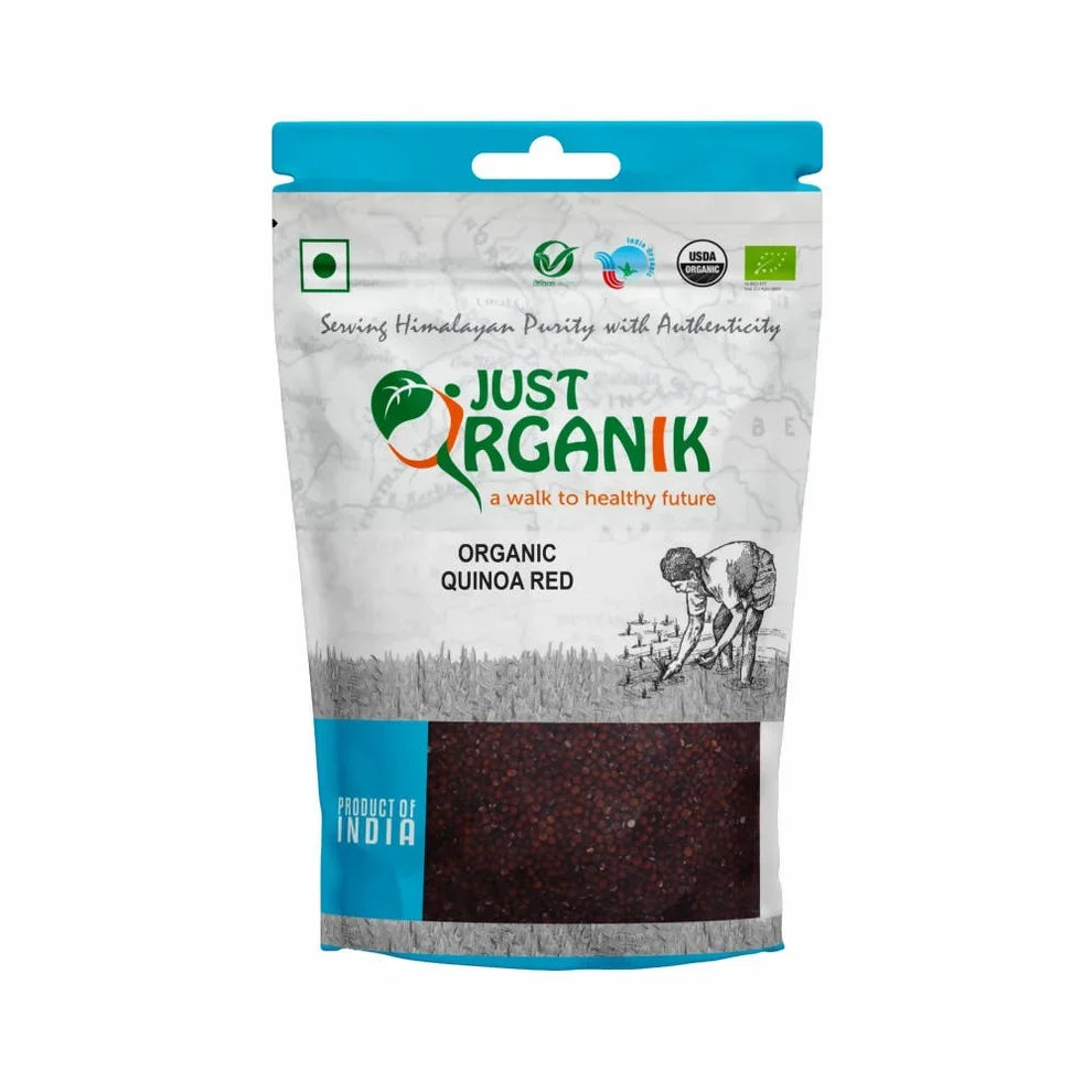 Just Organik Quinoa Red – Organic Red Quinoa for Healthy Everyday Meals