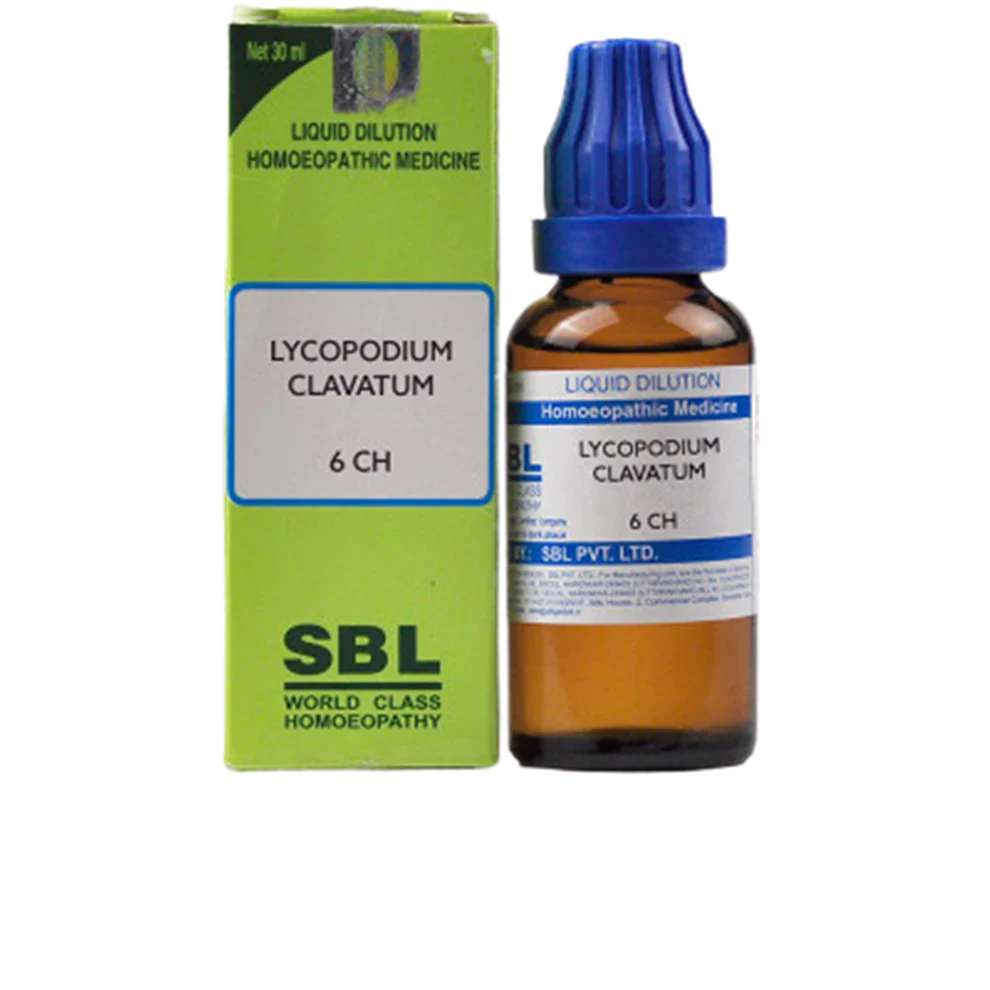 SBL Homeopathy Lycopodium Clavatum Dilution: The Natural Remedy for Digestion, Liver Health & Bloating Relief