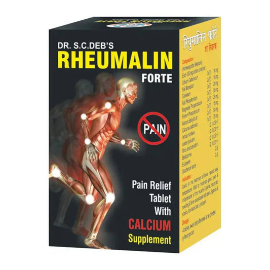 Dr. S.C. Deb's Rheumalin Forte with Calcium: The Kolkata Homoeopathy Tradition's Answer to Joint and Bone Pain — Arnica, Rhus Tox, Calcarea Carbonica, and the Bengali Medicine Cabinet Heritage