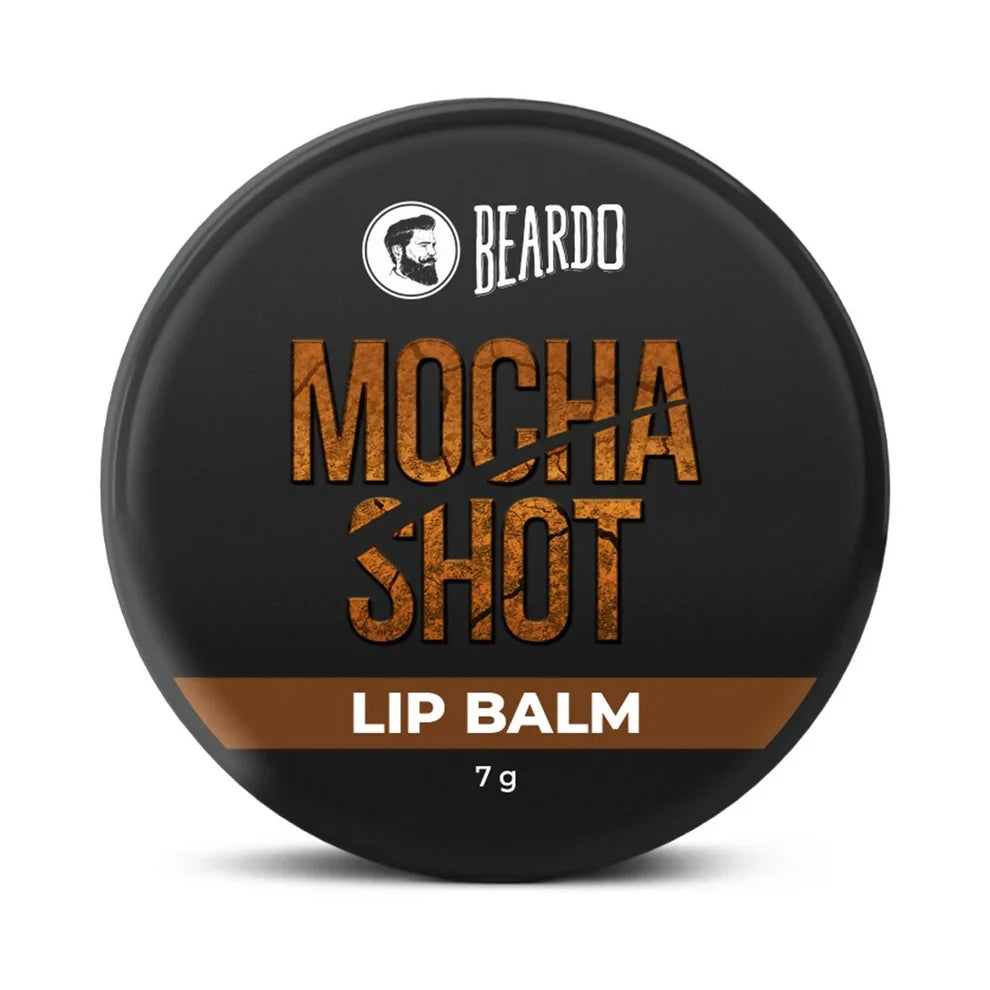 Beardo Mocha Shot Lip Balm: Coffee-Infused Moisture for Soft, Fresh & Well-Groomed Lips