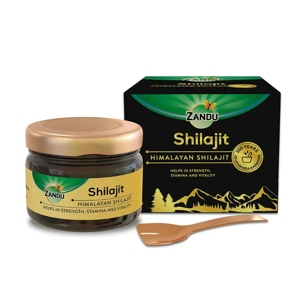 Zandu Himalayan Shilajit: Strength, Stamina, and Daily Energy Support