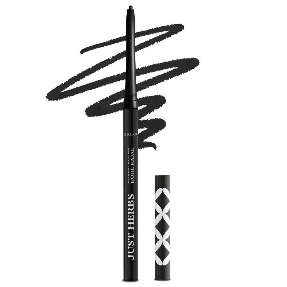 Just Herbs Naynam Day Long Kohl Kajal: The Clean Indian Kajal with Sweet Almond Oil, Vitamin E, and the Safety Profile That Traditional Kohl Never Had